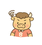 ラグビーばふ郎（個別スタンプ：34）