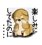 柴犬さん 2025 「ネガティブ・いじけ虫」（個別スタンプ：21）