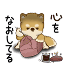 柴犬さん 2025 「ネガティブ・いじけ虫」（個別スタンプ：37）