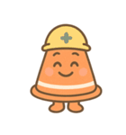 元気いっぱい 三角コーンくん（個別スタンプ：6）