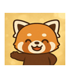 キラキラでぽやぽやレッサー@SFW（個別スタンプ：1）