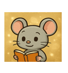キラキラひげのネズミ@SFW（個別スタンプ：7）
