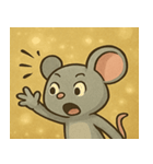 キラキラひげのネズミ@SFW（個別スタンプ：20）