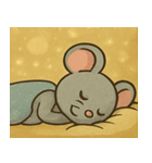 キラキラひげのネズミ@SFW（個別スタンプ：25）