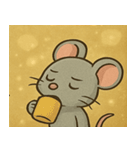 キラキラひげのネズミ@SFW（個別スタンプ：26）