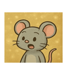 キラキラひげのネズミ@SFW（個別スタンプ：27）
