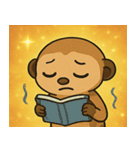 キラキラ見張りミーアキャット@SFW（個別スタンプ：10）