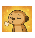 キラキラ見張りミーアキャット@SFW（個別スタンプ：16）