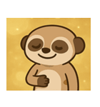 キラキラ見張りミーアキャット@SFW（個別スタンプ：29）