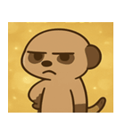 キラキラ見張りミーアキャット@SFW（個別スタンプ：30）