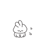 ◉働くみんなが使えるうさぎさん◉（個別スタンプ：14）