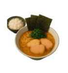 横浜家系ラーメン01（個別スタンプ：5）