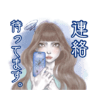 意味深ガールの日常（個別スタンプ：3）