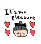 nenerin日常会話スタンプ357英語気遣い（個別スタンプ：33）