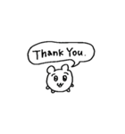 連絡系なハムスター（個別スタンプ：10）