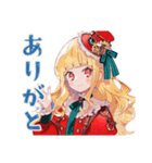 スチパンお嬢様のリセットボタン（個別スタンプ：3）
