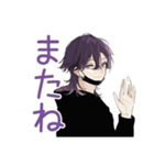 病みモードな陰キャ男子★ひとりごと（個別スタンプ：3）