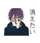 病みモードな陰キャ男子★ひとりごと（個別スタンプ：6）