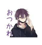 病みモードな陰キャ男子★ひとりごと（個別スタンプ：18）