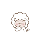 臆病だけど可愛いホワイトライオン（個別スタンプ：15）
