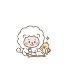 臆病だけど可愛いホワイトライオン（個別スタンプ：23）