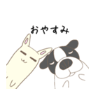 フレンチブルドッグと猫【普段使い】（個別スタンプ：18）