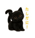 使いやすい！黒猫スタンプ敬語あり（個別スタンプ：25）