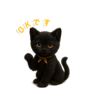 使いやすい！黒猫スタンプ敬語あり（個別スタンプ：26）