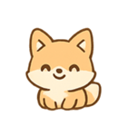 ふわふわキツネバディ 気分パレード（個別スタンプ：1）