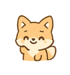 ふわふわキツネバディ 気分パレード（個別スタンプ：3）
