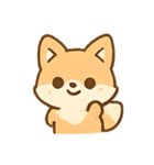 ふわふわキツネバディ 気分パレード（個別スタンプ：4）