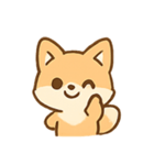ふわふわキツネバディ 気分パレード（個別スタンプ：16）