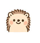 はりねずみのほっこりきもち（個別スタンプ：1）
