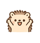 はりねずみのほっこりきもち（個別スタンプ：3）