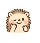 はりねずみのほっこりきもち（個別スタンプ：5）