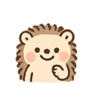 はりねずみのほっこりきもち（個別スタンプ：22）