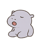 いびきカバ 夢の国（個別スタンプ：2）