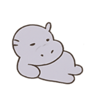 いびきカバ 夢の国（個別スタンプ：3）