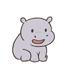いびきカバ 夢の国（個別スタンプ：5）