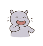 いびきカバ 夢の国（個別スタンプ：6）