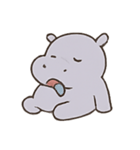 いびきカバ 夢の国（個別スタンプ：7）