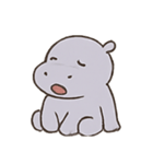 いびきカバ 夢の国（個別スタンプ：10）