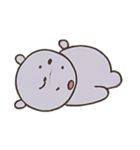 いびきカバ 夢の国（個別スタンプ：11）