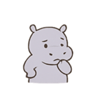 いびきカバ 夢の国（個別スタンプ：13）