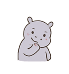 いびきカバ 夢の国（個別スタンプ：15）