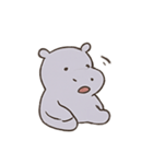 いびきカバ 夢の国（個別スタンプ：18）