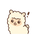 あるぱかのほっこりきもち（個別スタンプ：2）