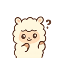 あるぱかのほっこりきもち（個別スタンプ：6）