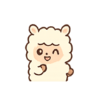 あるぱかのほっこりきもち（個別スタンプ：8）