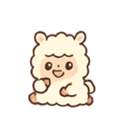あるぱかのほっこりきもち（個別スタンプ：11）